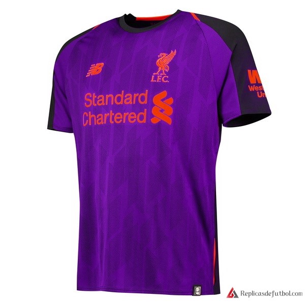 Camiseta Liverpool Segunda equipación 2018-2019 Purpura
